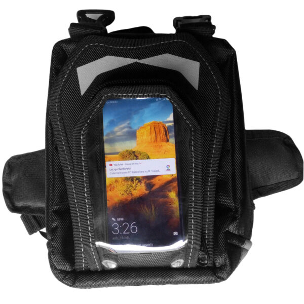 Maleta Moto Tank Bag Porta Casco Celular