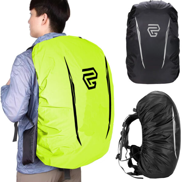 Rain Cover Para Maleta Impermeable Reflectivo 100% Doble Faz PVC
