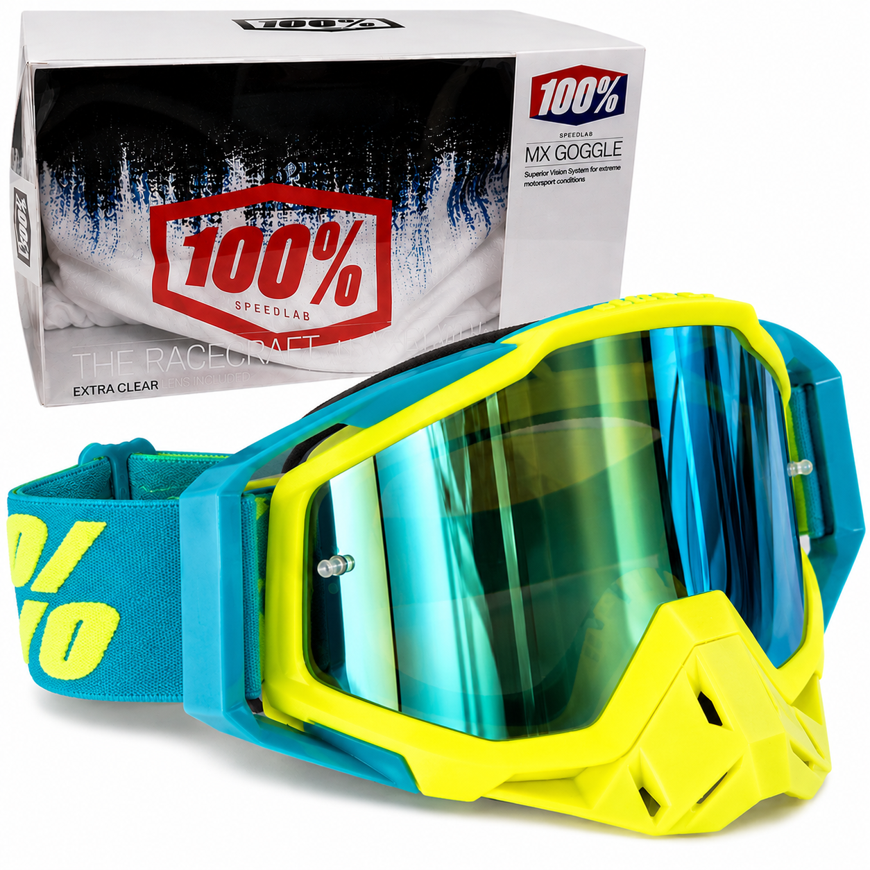 Gafas MotoCross 100% Racecraft
