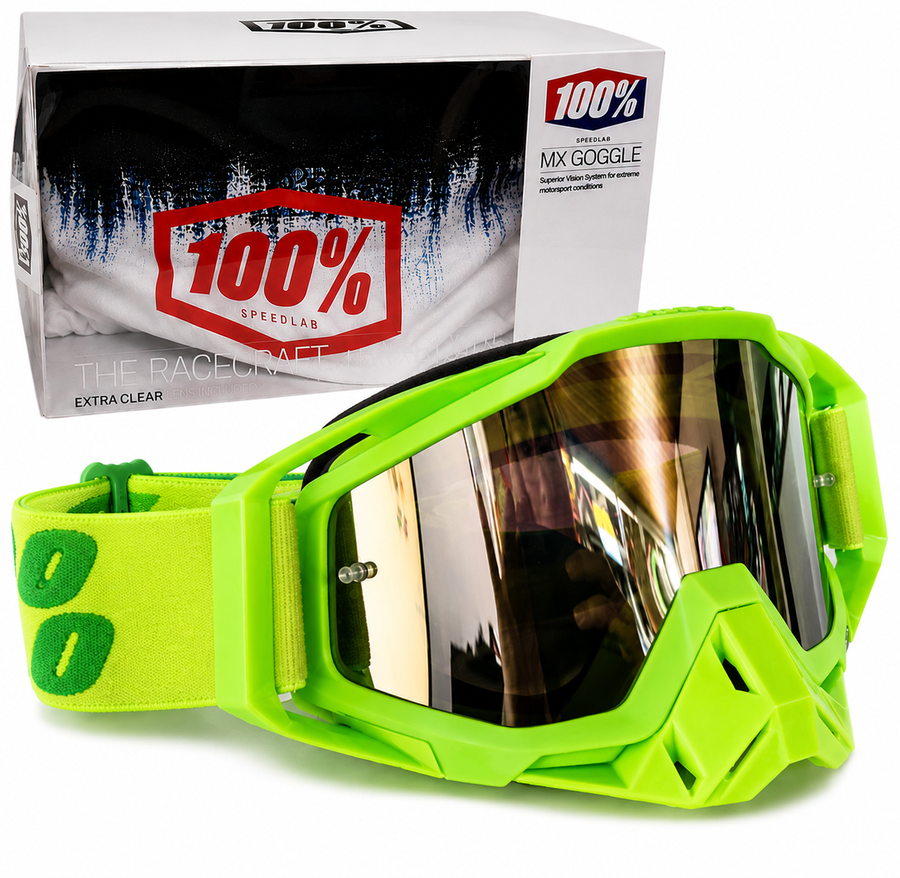 Gafas MotoCross 100% Racecraft