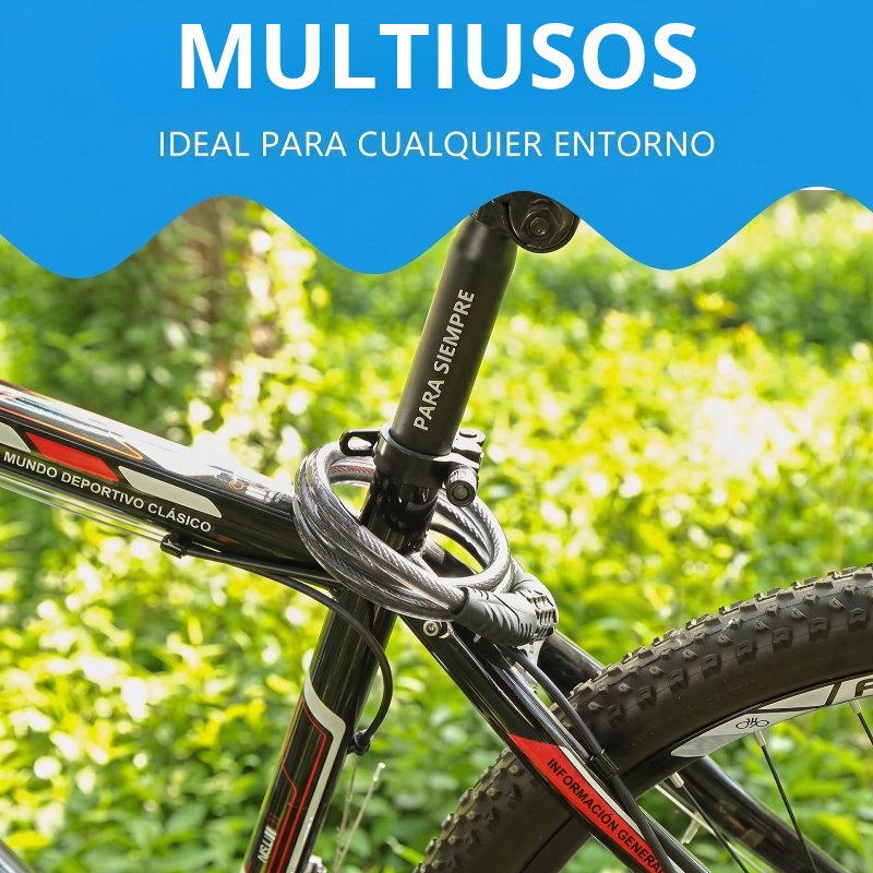 Candado Guaya Con Clave 4 Digitos