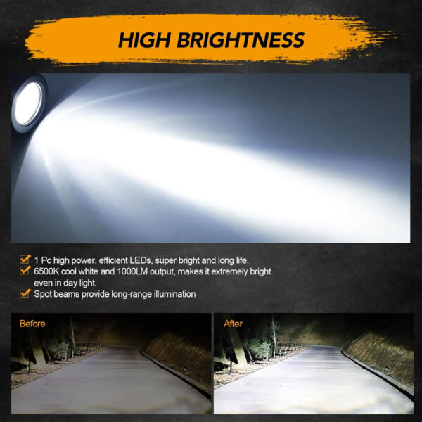 Exploradora Moto Led 10 W Ojo De Angel Xls-01