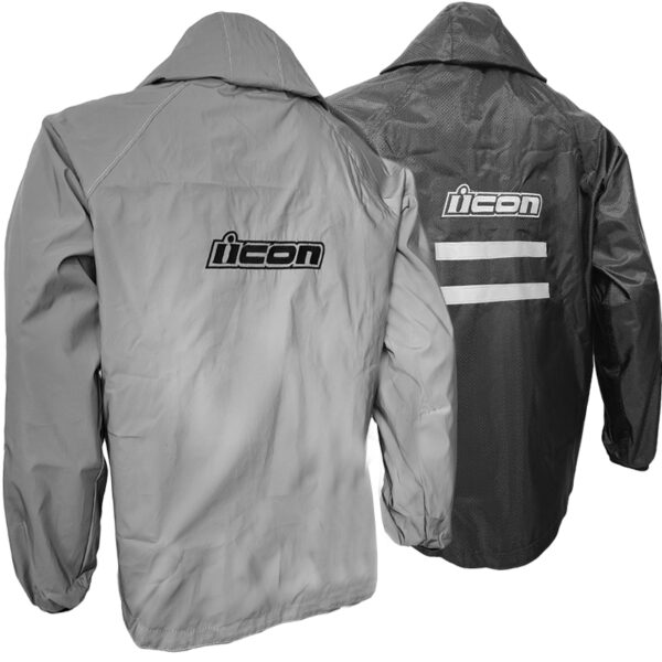 Chaqueta Impermeable 100% Reflectiva Doble Faz