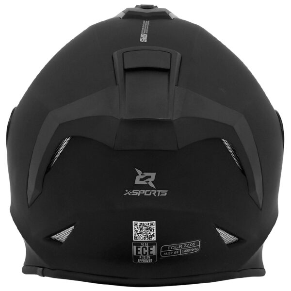 Casco X-Sports V151 Solid Black