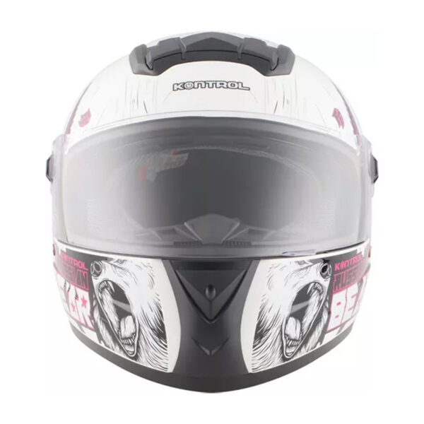 Casco Kontrol M61 Russian Bear White