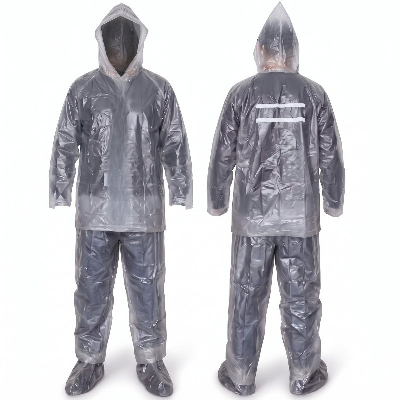 Impermeable Ligero Plastico Portable