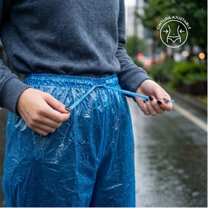 Impermeable Ligero Plastico Portable
