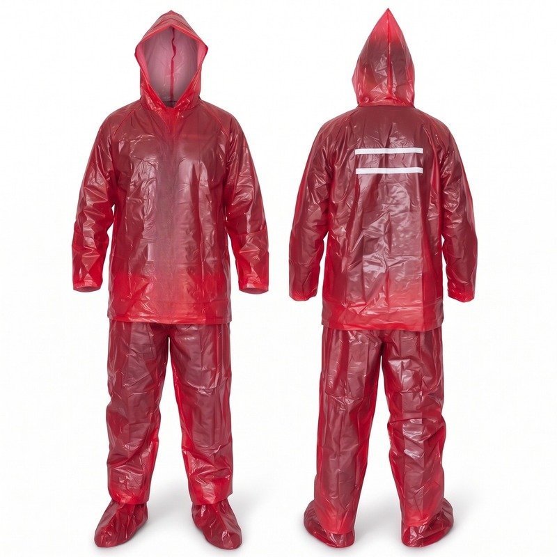 Impermeable Ligero Plastico Portable