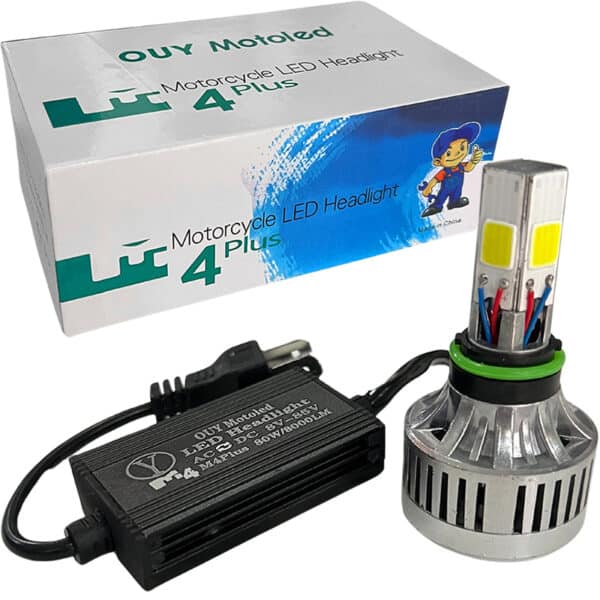 Luz Led Bombillo Moto Led M4 Plus 8000Lm AC/DC