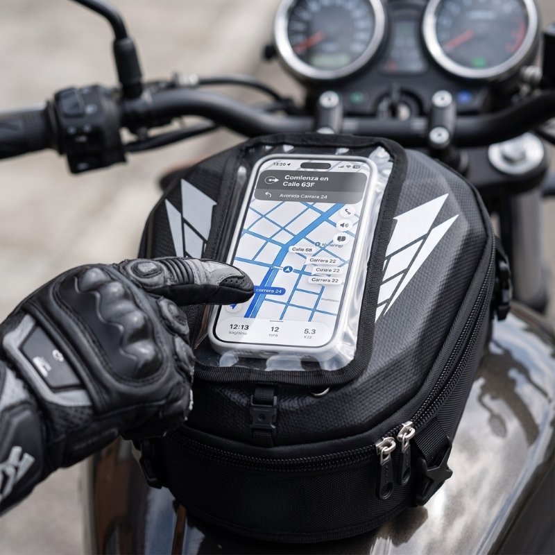Maleta Tank Bag Rigido Porta Celular GP