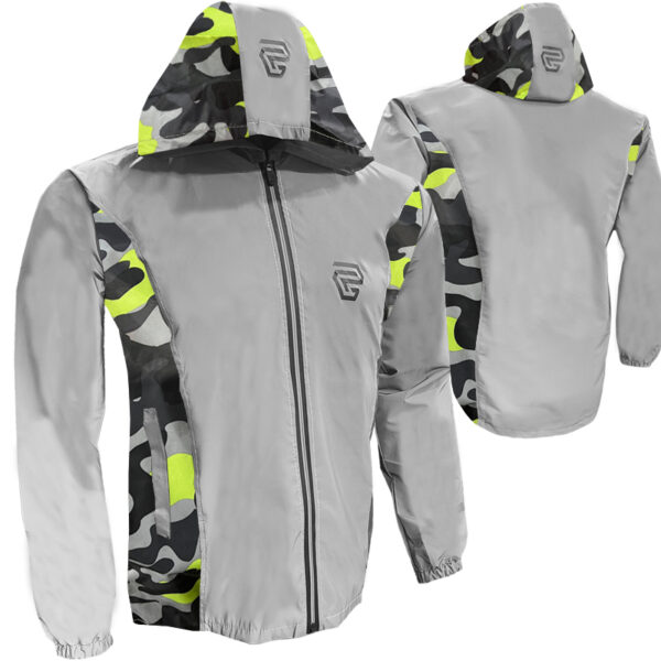 Chaqueta Cortaviento 80% Reflectiva GP