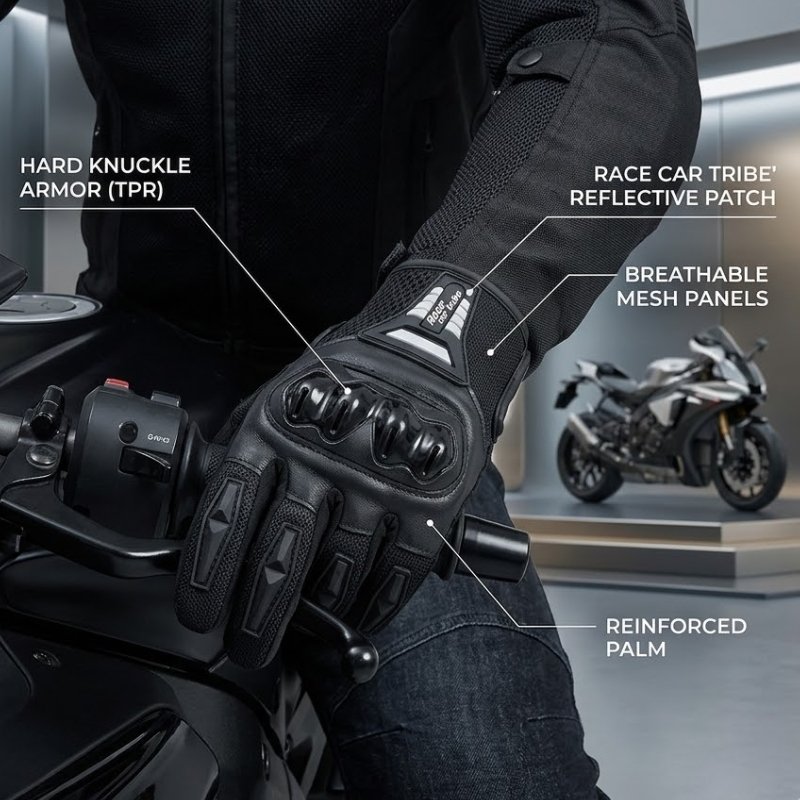 Guantes Protectores Race Car Tribe