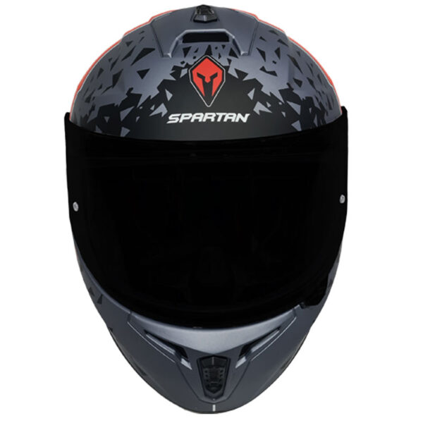 Casco Spartan Draken Broken Grey