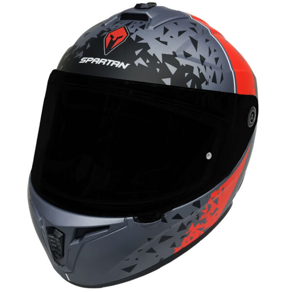 Casco Spartan Draken Broken Grey