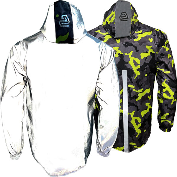 Chaqueta 100% Reflectiva Doble Faz Gp