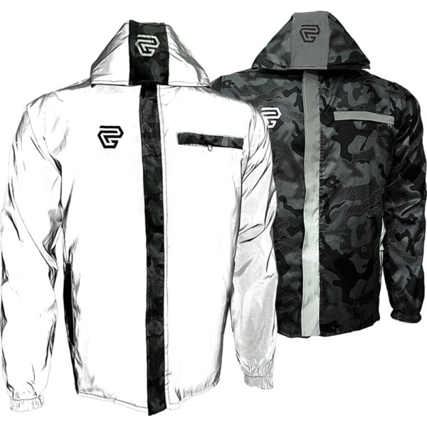 Chaqueta 100% Reflectiva Doble Faz Gp