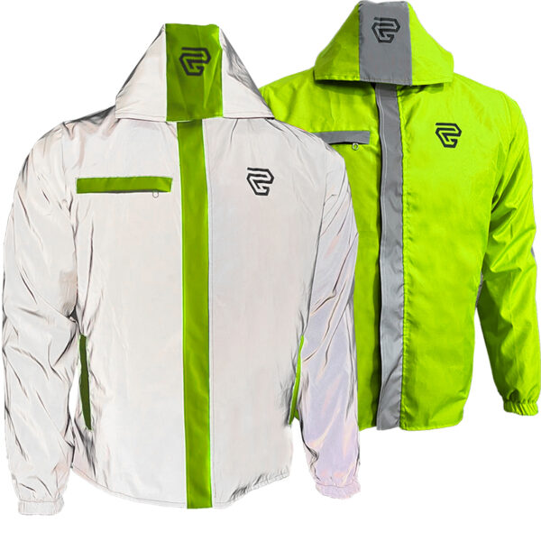 Chaqueta 100% Reflectiva Doble Faz Gp