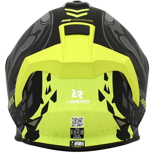 Casco X-Sports V151 Armok Fluor