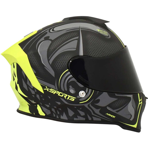 Casco X-Sports V151 Armok Fluor