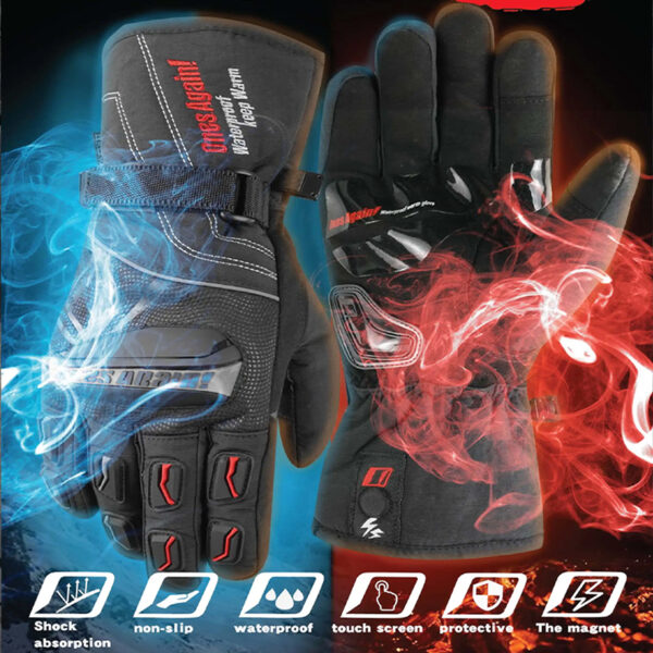 Guantes Impermeables 100% Puizzance PZ01W Caña Larga