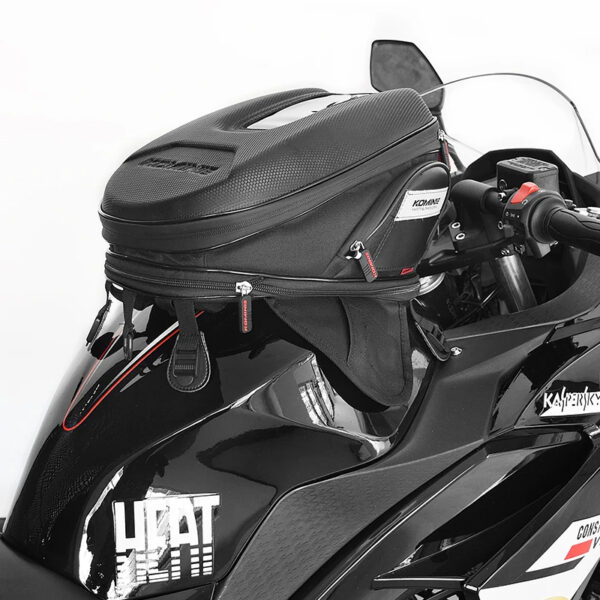 Maleta Moto Tank Bag Rigido Porta Celular Expandible PZ01TB