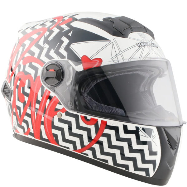 Casco Kontrol M61 Love Red