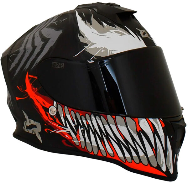 Casco X-Sports V151 Marvel Venom Black