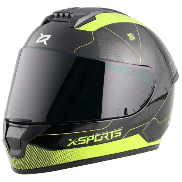 Casco X-Sports M63 Lord Fluor