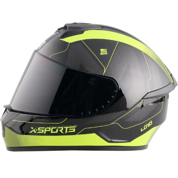 Casco X-Sports M63 Lord Fluor