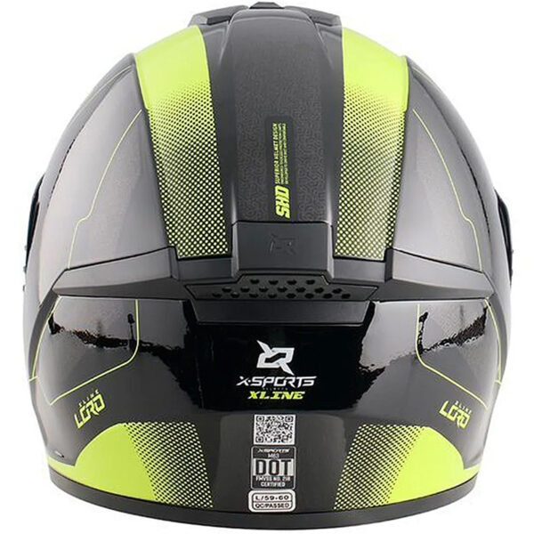 Casco X-Sports M63 Lord Fluor