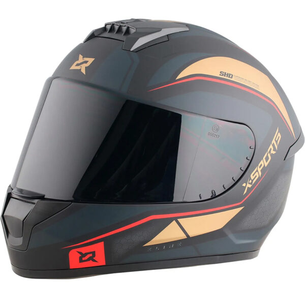 Casco X-Sports M63 Broker Black Gold