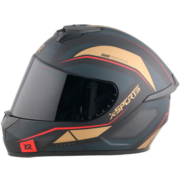 Casco X-Sports M63 Broker Black Gold