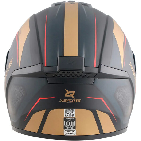 Casco X-Sports M63 Broker Black Gold