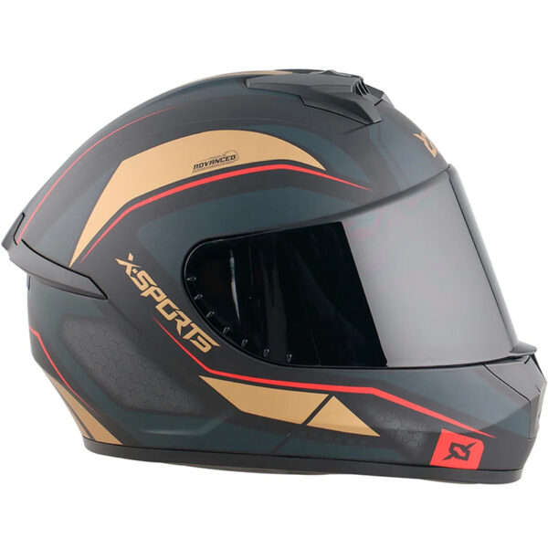 Casco X-Sports M63 Broker Black Gold