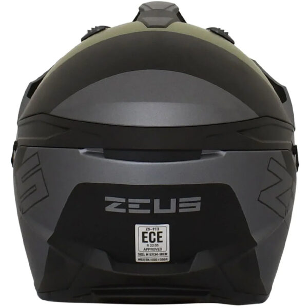 Casco Zeus 913 Adv Formula Doble Visor