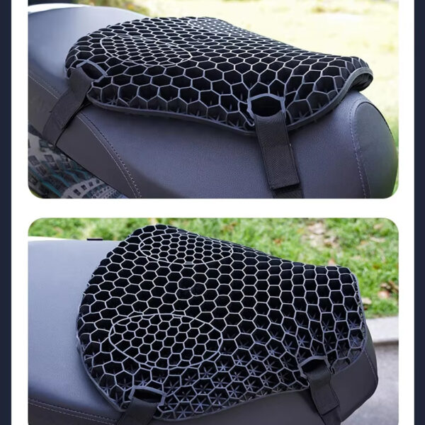 Cojin Almohada 3D Gel Para Asiento Moto