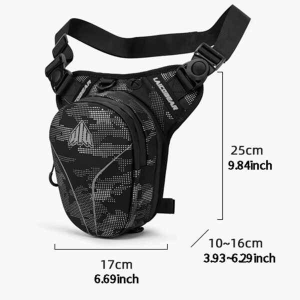 Piernera Rigida Bolso Tank Bag Laicobear