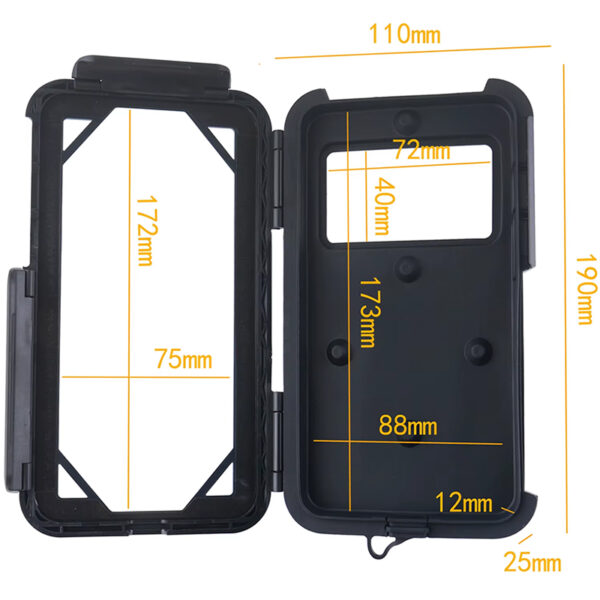 Estuche Rigido Holder Porta Celular Gps Premium