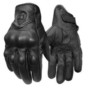 Guantes Moto Icon Pursuit Cuero AA