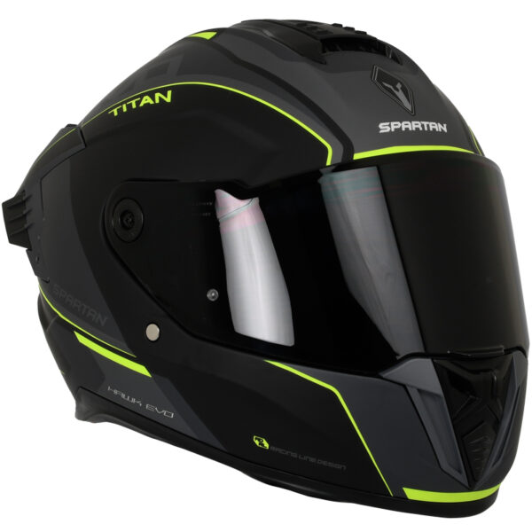 Casco Spartan Hawk Sv Evo Titan B3