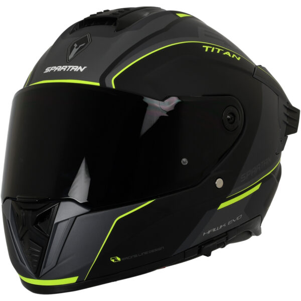 Casco Spartan Hawk Sv Evo Titan B3