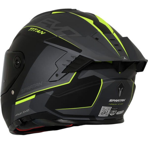 Casco Spartan Hawk Sv Evo Titan B3