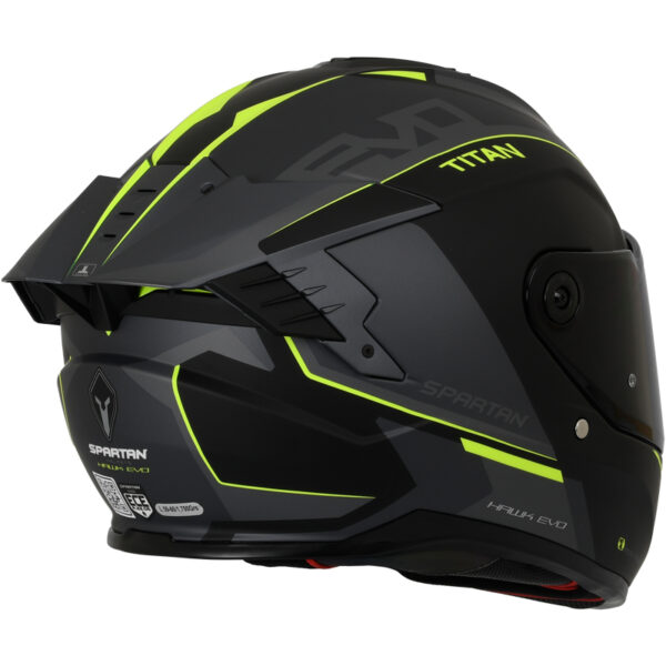 Casco Spartan Hawk Sv Evo Titan B3