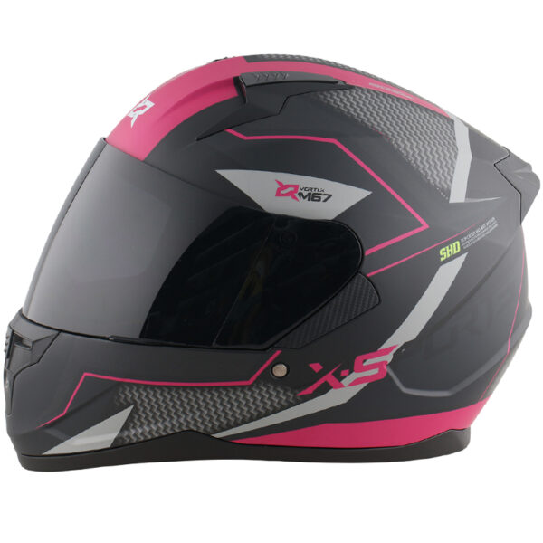 Casco X-Sports M67 Volton Pink