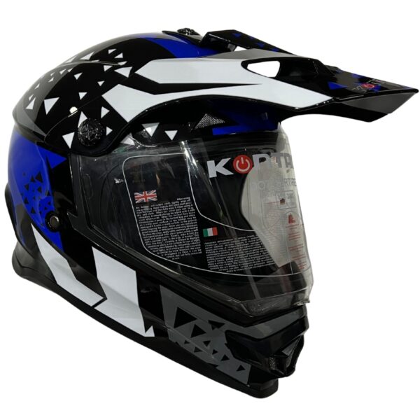 Casco Kontrol 819-6 Shado Blue