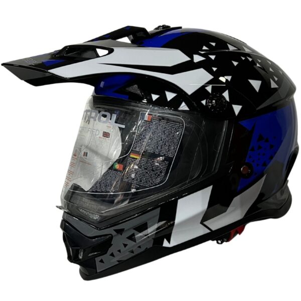 Casco Kontrol 819-6 Shado Blue