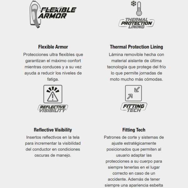 Pantalon Spartan Girona Proteccion Certificada Impermeable