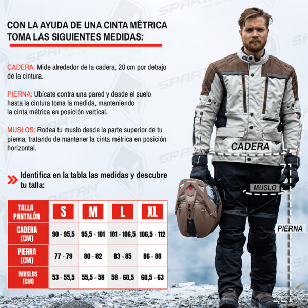 Pantalon Spartan Girona Proteccion Certificada Impermeable
