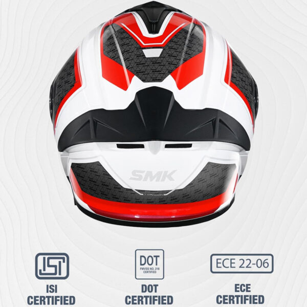 Casco Smk Typhoon RD1 Red