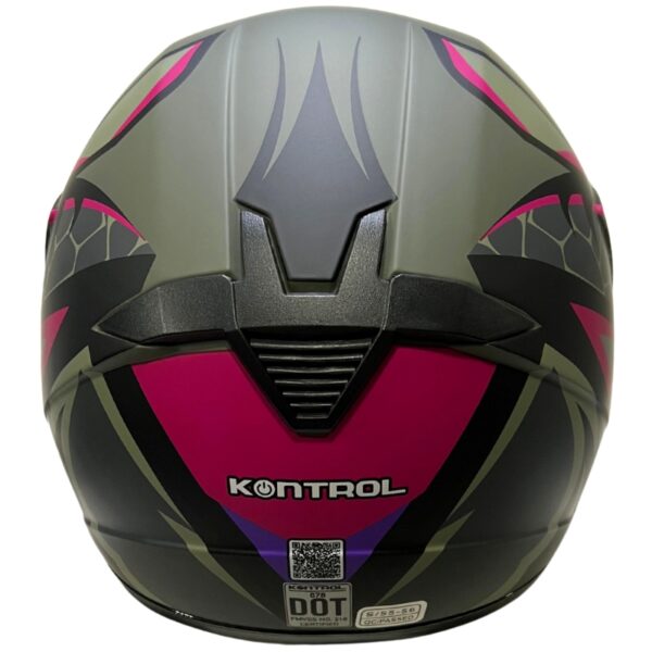 Casco Kontrol 878 Bowell Rosa